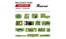 Xhorse MINI PROG Solder-free Adapters for MINI PROG and Key Tool Plus